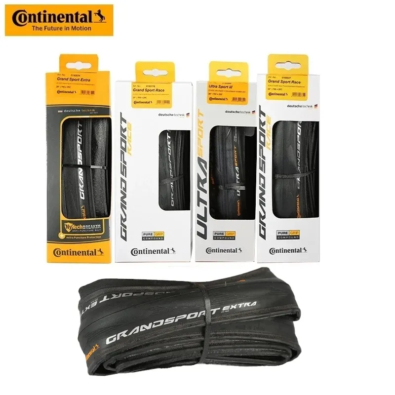 Continental 접이식 펑크 방지 자전거 타이어, 로드 바이크 차량용, ULTRA SPORT Ⅲ, GRAND SPORT RACE, 700×2, 3C, 25C, 28C