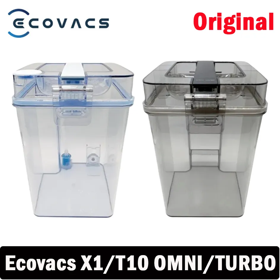 ECOVACS Deebot 로봇 진공 청소기 예비 부품용 정품 물 탱크, X1 OMNI /X1 터보/T10 OMNI/T10 T10 터보